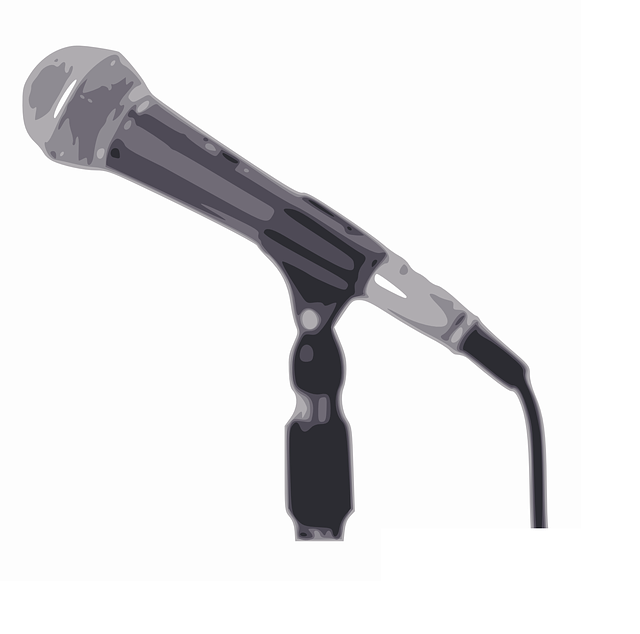 Free download Microphone Stand Mic - Free vector graphic on Pixabay free illustration to be edited with GIMP free online image editor