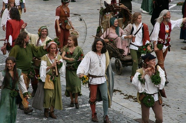 تنزيل مجاني لـ Middle Ages Landshuter Hochzeit - صورة مجانية أو صورة ليتم تحريرها باستخدام محرر الصور عبر الإنترنت GIMP