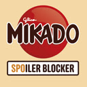 Mikado Spoiler alert  screen for extension Chrome web store in OffiDocs Chromium