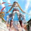 Mikasa Attack on Titan Anime Theme  screen for extension Chrome web store in OffiDocs Chromium
