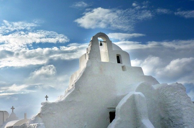 دانلود رایگان کلیسای ارتدکس Mikonos - عکس یا تصویر رایگان برای ویرایش با ویرایشگر تصویر آنلاین GIMP