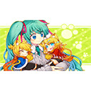 Miku And Friends 02 1600x900  screen for extension Chrome web store in OffiDocs Chromium