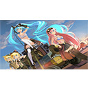 Miku And Friends 07 1366x768  screen for extension Chrome web store in OffiDocs Chromium