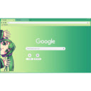 Miku Hatsune Green  screen for extension Chrome web store in OffiDocs Chromium