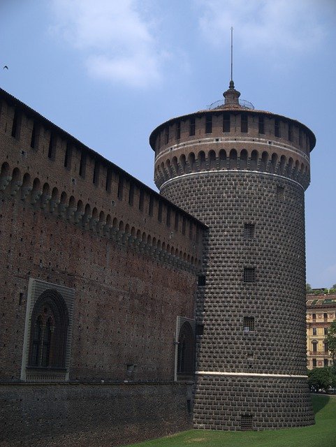 Download gratuito Palazzo Milano Italia - foto o immagine gratis da modificare con l'editor di immagini online di GIMP
