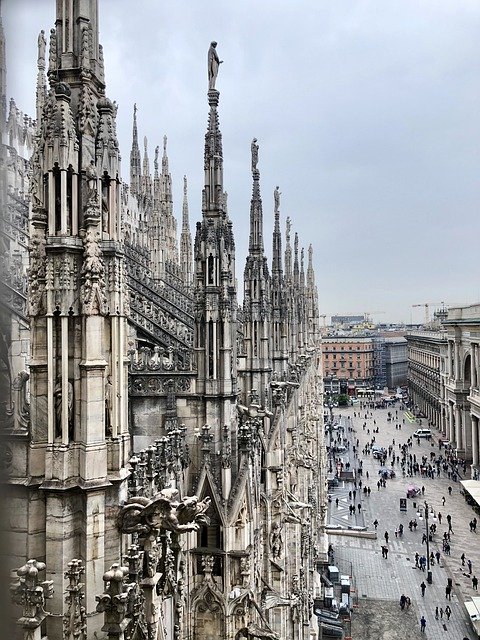 Descarga gratuita Milano Milan Duomo - foto o imagen gratuita para editar con el editor de imágenes en línea GIMP