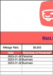 Scarica gratuitamente MileageWise Mileage Log Template 2023 Modello Microsoft Word, Excel o Powerpoint gratuito per essere modificato con LibreOffice online o OpenOffice Desktop online