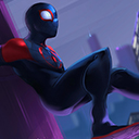 Miles Morales | FAN ART SPIDER MAN Movie 2018  screen for extension Chrome web store in OffiDocs Chromium