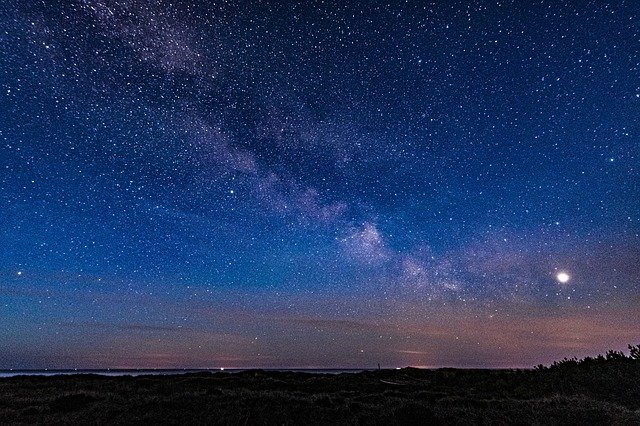 Libreng pag-download ng Milky Way Beach Sea - libreng larawan o larawan na ie-edit gamit ang GIMP online na editor ng imahe