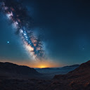 Milky Way Landscape  screen for extension Chrome web store in OffiDocs Chromium