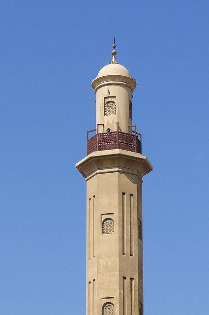 Free download minaret dubai mosque u a e islam free picture to be edited with GIMP free online image editor