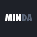 Minda Minimal Dark Theme  screen for extension Chrome web store in OffiDocs Chromium