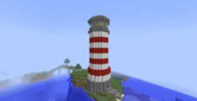 Free download Minecraft: I-Survival - Lighthouse (Screenshots) free photo or picture to be edited with GIMP online image editor