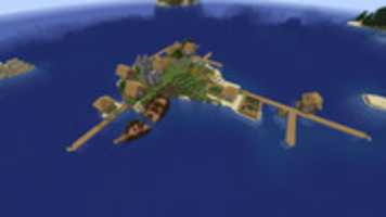 Free download Minecraft: NPC Island Village - Screenshot free photo or picture to be edited with GIMP online image editor