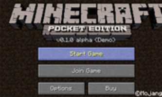 Demonstração do Minecraft Pocket Edition v010 por OffiDocs