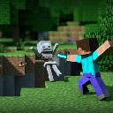 Minecraft Skeleton Showdown Live Wallpaper  screen for extension Chrome web store in OffiDocs Chromium