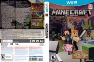 Free download Minecraft: Wii U Edition Wii U Box Art free photo or picture to be edited with GIMP online image editor