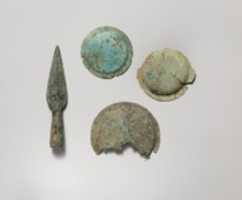 Free download Miniature bronze spearhead free photo or picture to be edited with GIMP online image editor