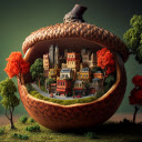 Miniature city  screen for extension Chrome web store in OffiDocs Chromium