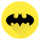 Minimal Dark Batman Themes  screen for extension Chrome web store in OffiDocs Chromium