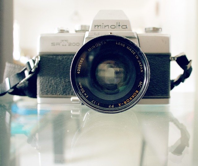 Free download Minolta Camera Old -  free photo or picture to be edited with GIMP online image editor