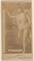 Free download Miss Carleton, from the Actors and Actresses series (N45, Type 1) for Virginia Brights Cigarettes free photo or picture to be edited with GIMP online image editor