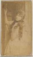Free download Miss Claire, from the Actors and Actresses series (N45, Type 8) for Virginia Brights Cigarettes free photo or picture to be edited with GIMP online image editor