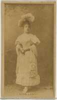 Free download Miss Lang, from the Actors and Actresses series (N45, Type 8) for Virginia Brights Cigarettes free photo or picture to be edited with GIMP online image editor