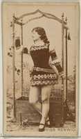 Free download Miss Renwic, from the Actors and Actresses series (N45, Type 8) for Virginia Brights Cigarettes free photo or picture to be edited with GIMP online image editor