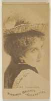 Free download Miss Vaughan, from the Actors and Actresses series (N45, Type 1) for Virginia Brights Cigarettes free photo or picture to be edited with GIMP online image editor