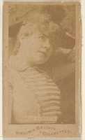 Free download Miss Violetta, from the Actors and Actresses series (N45, Type 1) for Virginia Brights Cigarettes free photo or picture to be edited with GIMP online image editor