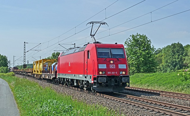 Free download mixed freight train main line free picture to be edited with GIMP free online image editor