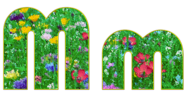 Free download M Letter Alphabet -  free illustration to be edited with GIMP free online image editor