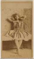 Free download Mlle. Aimee, from the Actors and Actresses series (N45, Type 8) for Virginia Brights Cigarettes free photo or picture to be edited with GIMP online image editor