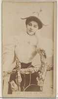 Free download Mlle. Lucie Gerard, from the Actors and Actresses series (N45, Type 8) for Virginia Brights Cigarettes free photo or picture to be edited with GIMP online image editor