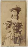 Free download Mlle. Panol, from the Actors and Actresses series (N45, Type 8) for Virginia Brights Cigarettes free photo or picture to be edited with GIMP online image editor