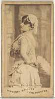 Free download Mlle. Zuillos, Paris, from the Actors and Actresses series (N45, Type 1) for Virginia Brights Cigarettes free photo or picture to be edited with GIMP online image editor
