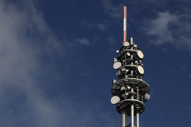 Free download Mobile Communications Radio Tower -  free photo or picture to be edited with GIMP online image editor