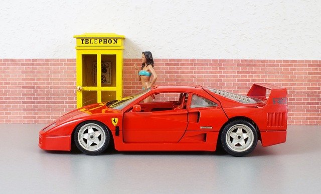 Free download model car ferrari f40 athletic red free picture to be edited with GIMP free online image editor
