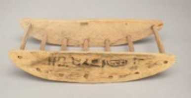 Free download Model Stone Rocker from a Foundation Deposit for Hatshepsuts Temple free photo or picture to be edited with GIMP online image editor