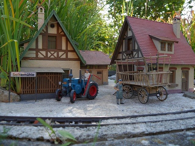 Free download Model Train Garden Railway Lgb -  free photo or picture to be edited with GIMP online image editor