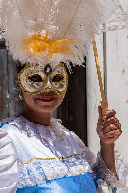 Descărcare gratuită Model Venice Carnaval - fotografie sau imagini gratuite pentru a fi editate cu editorul de imagini online GIMP