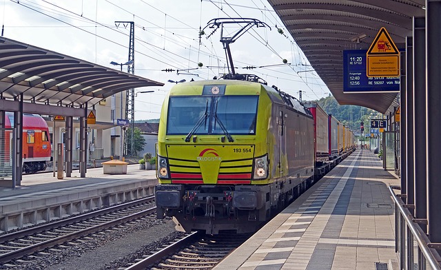 Free download modern freight train private railway free picture to be edited with GIMP free online image editor