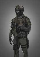 Free download Modern Soldier - Concept Art free photo or picture to be edited with GIMP online image editor