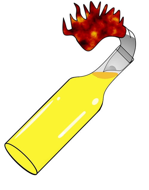 ดาวน์โหลดฟรี Molotov Cocktail Incendiary Device - ภาพประกอบฟรีที่จะแก้ไขด้วย GIMP โปรแกรมแก้ไขรูปภาพออนไลน์ฟรี