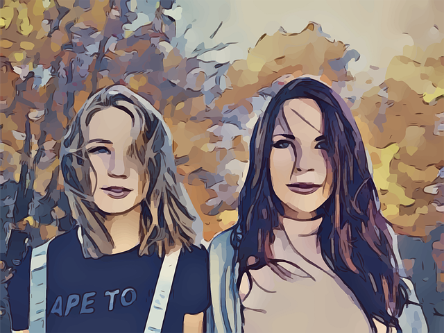 Free download Mom Daughter Girls - Free vector graphic on Pixabay free illustration to be edited with GIMP free online image editor