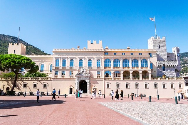 Descarga gratuita Edificio del Palacio de Mónaco - foto o imagen gratis y gratuita para editar con el editor de imágenes en línea GIMP