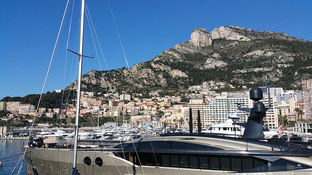 Free download Monaco Yacht Marina -  free photo or picture to be edited with GIMP online image editor