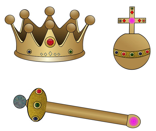 Free download Monarchy Crown Jewels free illustration to be edited with GIMP online image editor