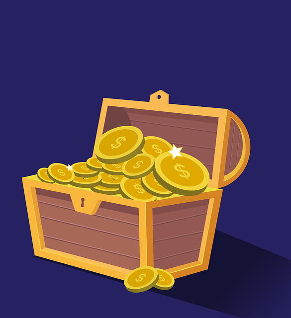 Free download Money Treasure Box - Free vector graphic on Pixabay free illustration to be edited with GIMP free online image editor